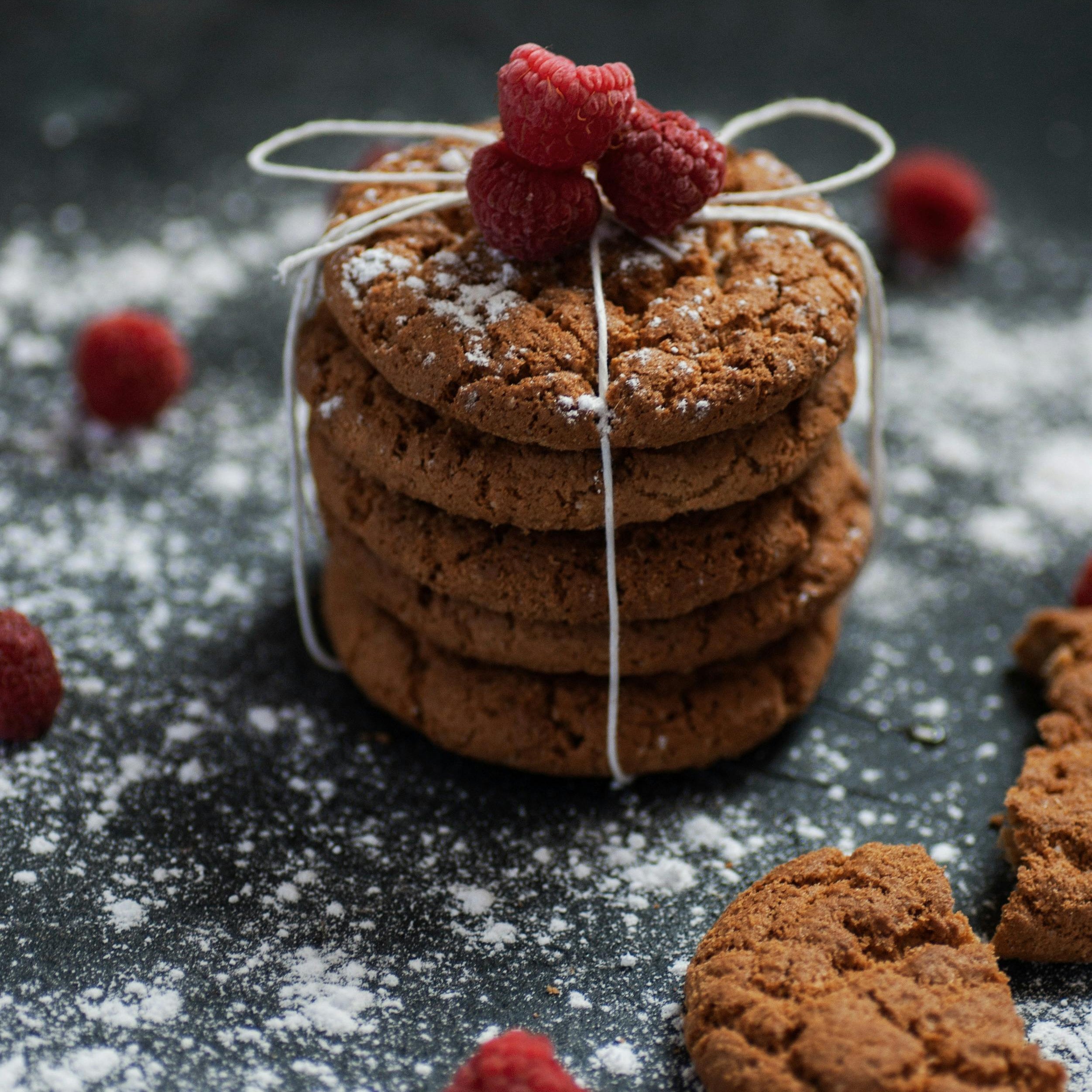Sausainiai su migdolų miltais ir Modenos balzaminiu actu