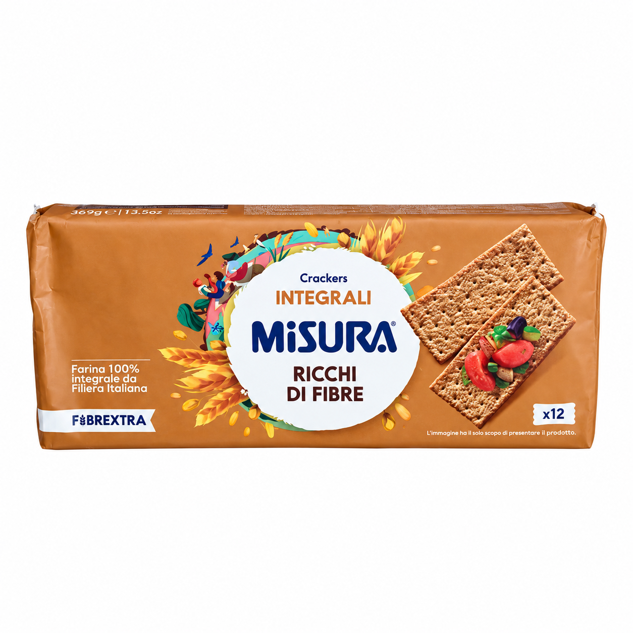 Krekeriai Misura Ricchi Di Fibre
